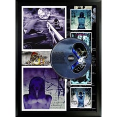 Eminem 'The Slim Shady LP' - Framed CD Poster, Groundbreaking Hip Hop Album