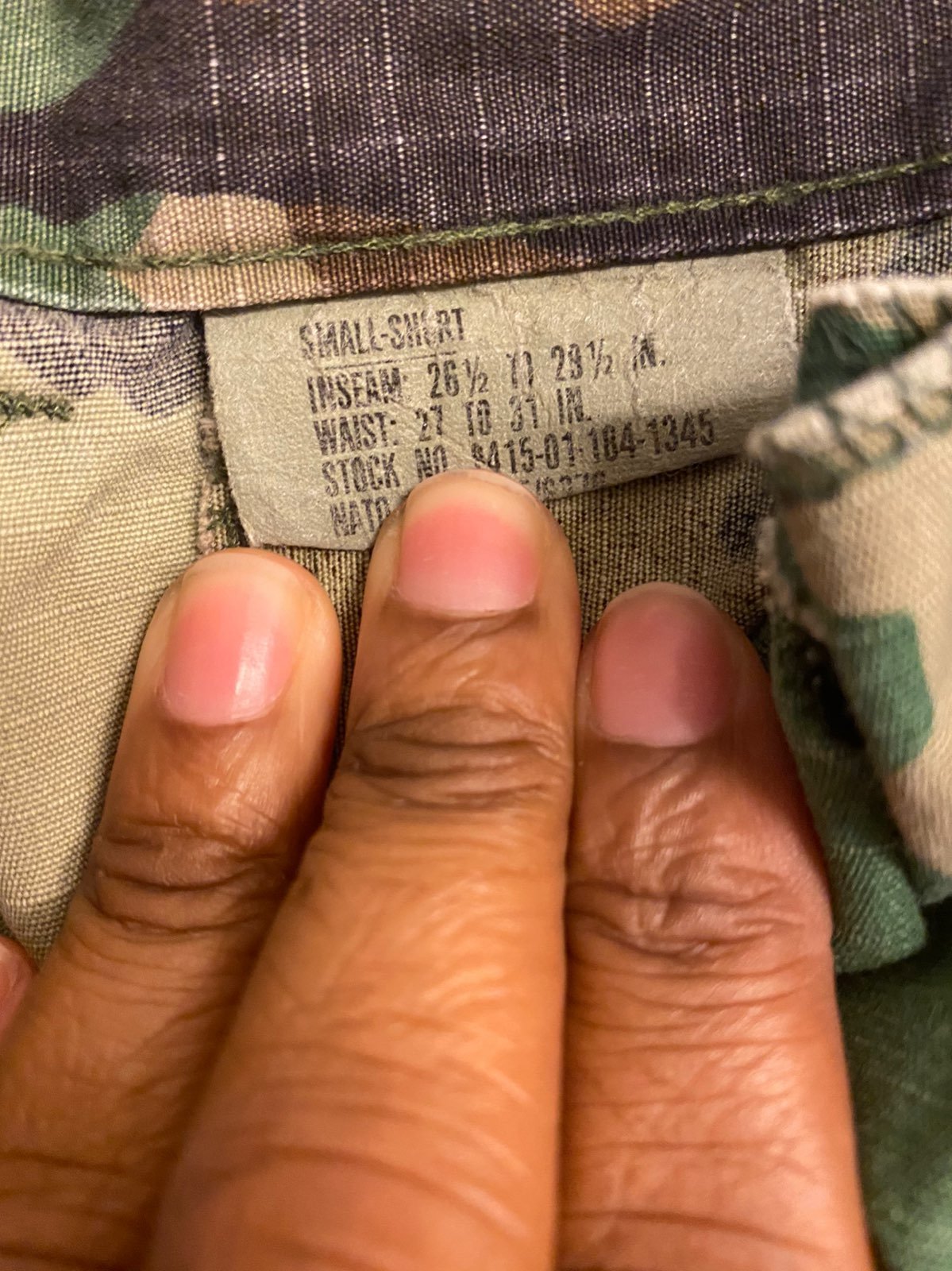 camo pants