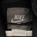 Nike Dark Gray Velvet Velour Hooded Cowl Neck Ribbon Drawstring Pullover Hoodie