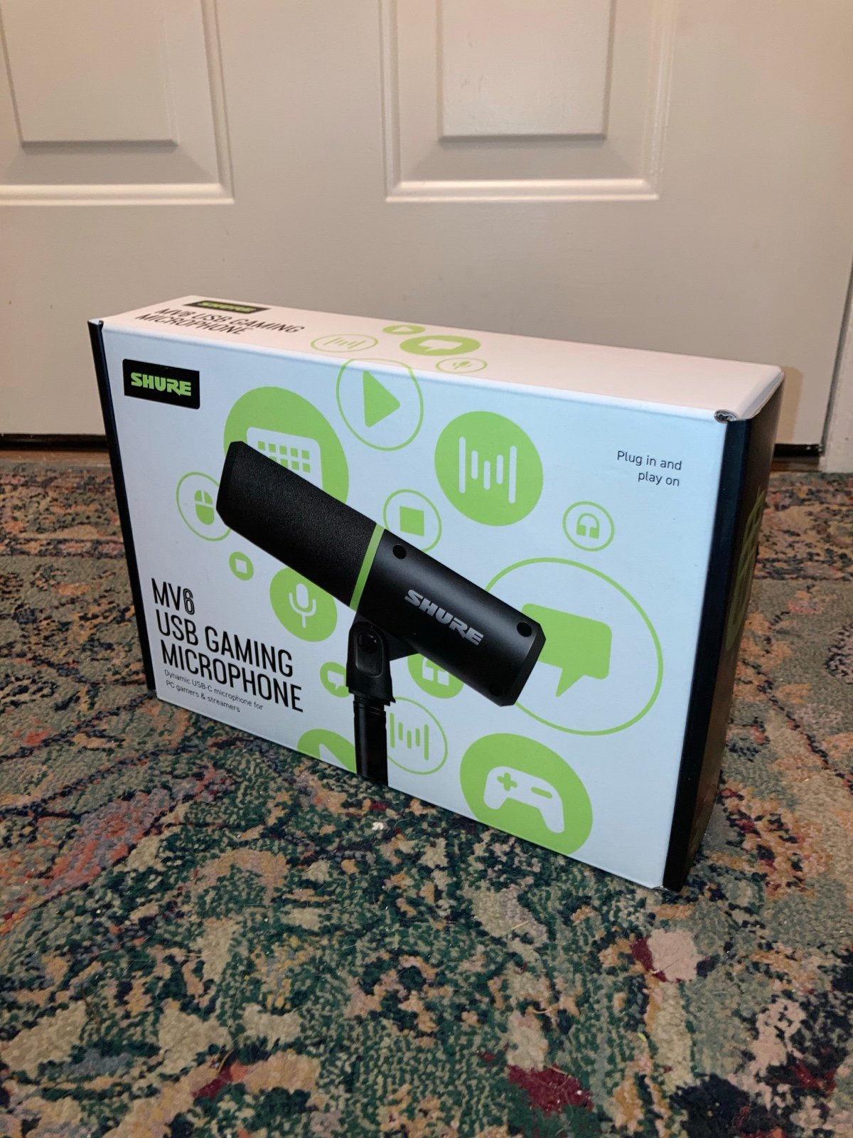 Shure MV6 USB Gaming Microphone PC Stream Streamer
