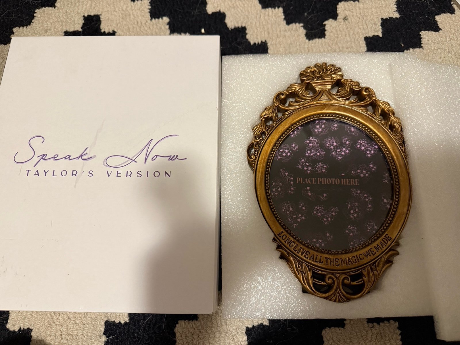 Taylor Swift Speak Now Long Live All The Magic We Made Collectible Photo Frame