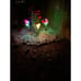 Outdoor Solar Lights, KOOPER 4 Pack Solar Garden Lights with Bigger Lily Flowers