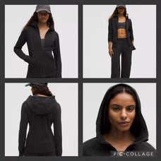 LULULEMON Scuba Full Zip Hoodie - Black - 4