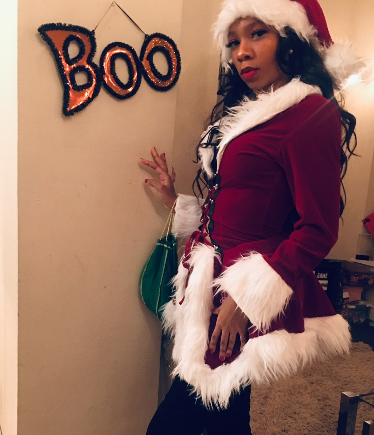 Mrs Santa Deluxe costume