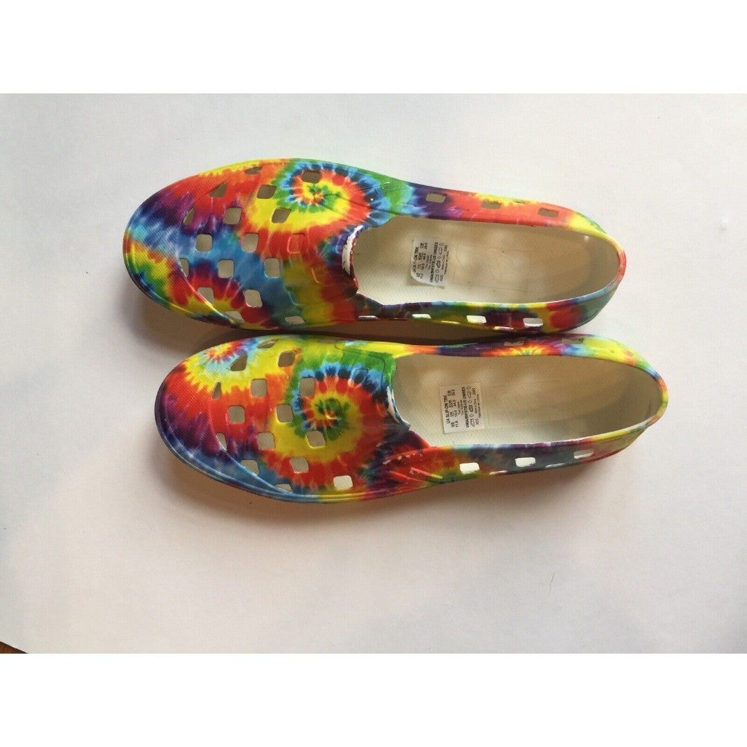 Vans Slip-On Mule Unisex Size 11 Tie Dye Trek Shoes