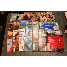 Newsweek Magazine 1968 Civil Rights Nixon Vietnam Johnson Ads Lot of 20 Russia