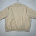 Polo Ralph Lauren Jacket Mens XL Beige Harrington Tab Collar Full Zip VTG 90s