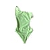 Jade Apex One Piece Cut Out Swimsuit Lime Green Size S Minimalist Revolve Beach