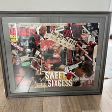Custom Framed Michael Jordan Memorabilia