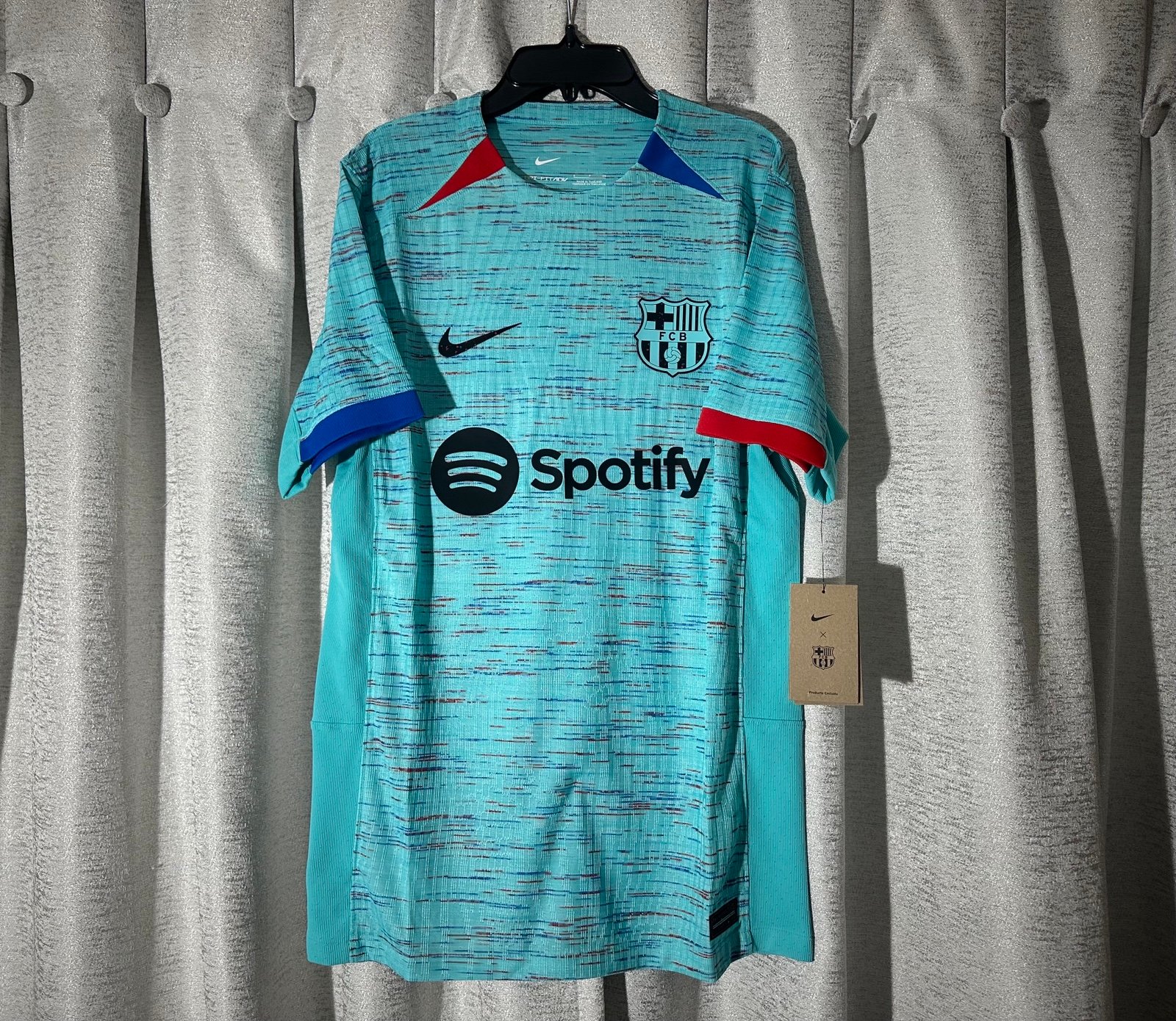 FC Barcelona 23/24 Third Nike ADV Match Soccer Jersey Size Small NWT DX9756-487