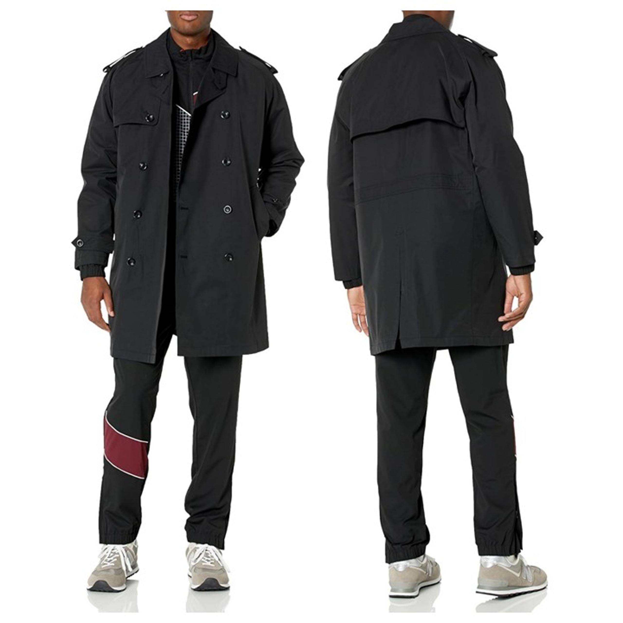 London Fog Westwood Double Breasted Water Resistant Trench Coat