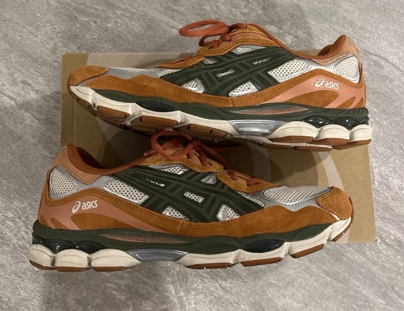 Asics Sportstyle Gel-NYC Oatmeal / Forest 1201A789-251 - Size 9.5