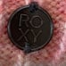Roxy Peach/Pink Ribbed Beanie. Fold Over One Size Winter Ski Warm Snow Beach EUC