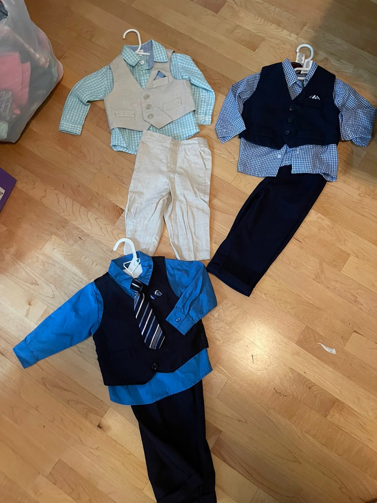 Baby boy suits 3 sizes