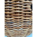 Fish Shaped Wicker Basket, Use for Fruit, Potato or Toy Storage