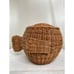Fish Shaped Wicker Basket, Use for Fruit, Potato or Toy Storage