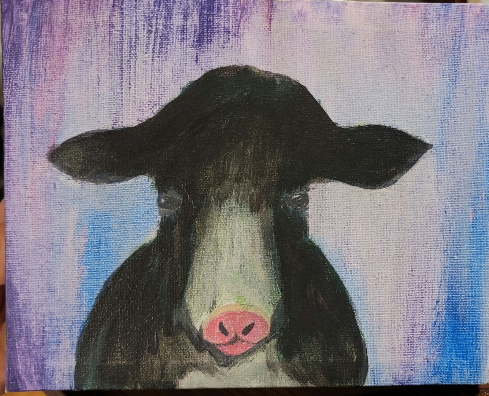 8×10 canvas hand painted