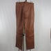 LOBI LOBI Caramel Leather Pants