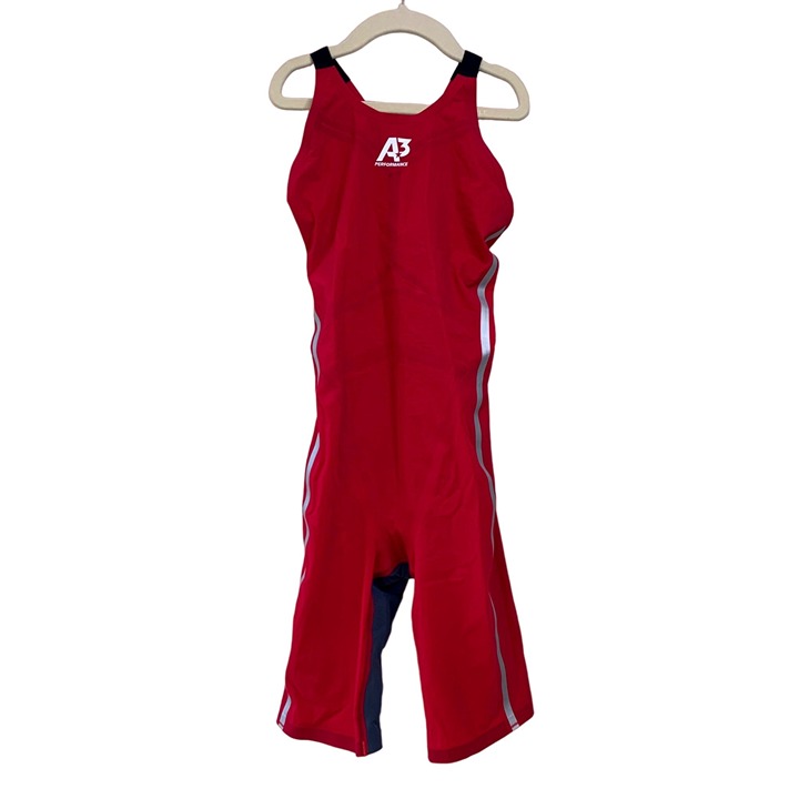 VICI A3 Performance Tech Swimsuit Womens 26 135-170lbs Red Racing Triathlon Suit