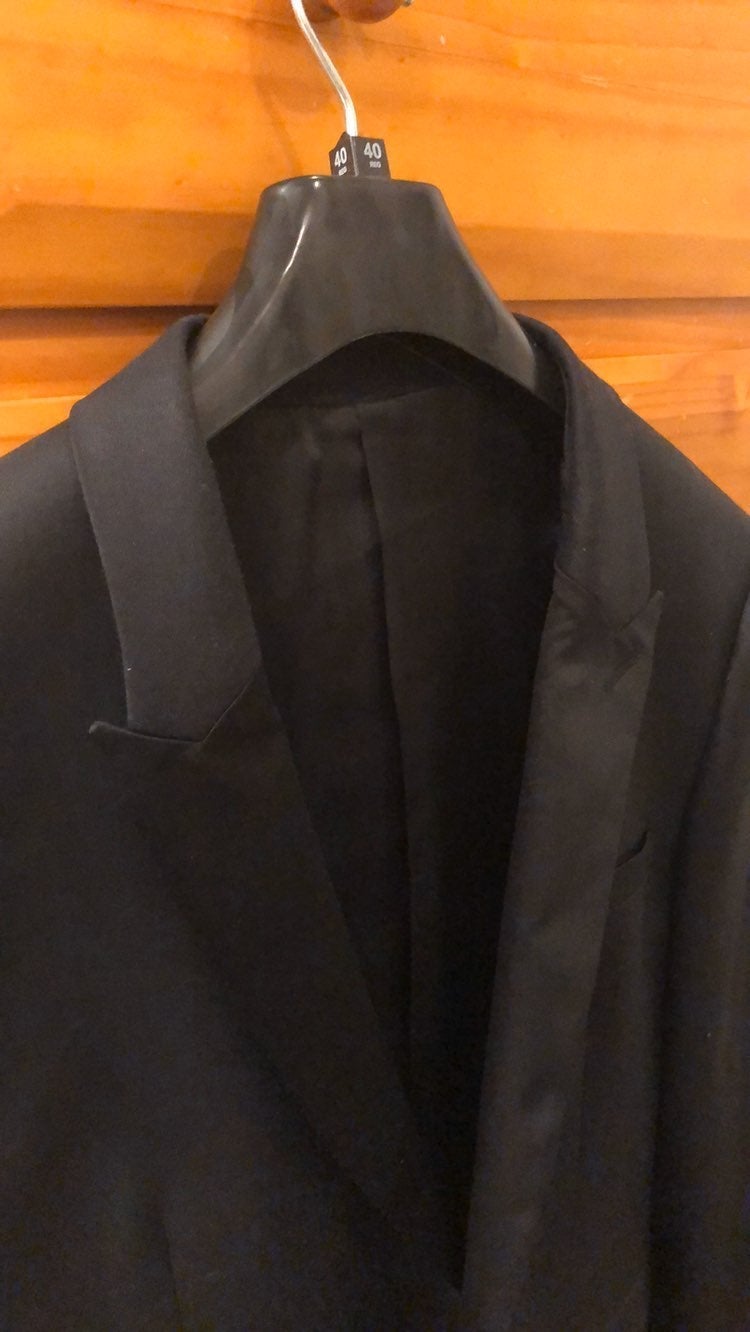 Topman satin suit
