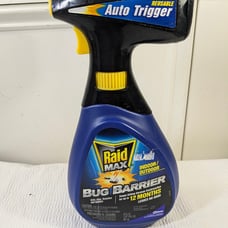 Raid Max Bug Barrier Indoor/Outdoor Reusable Auto Trigger spray EMPTY BOTTLE