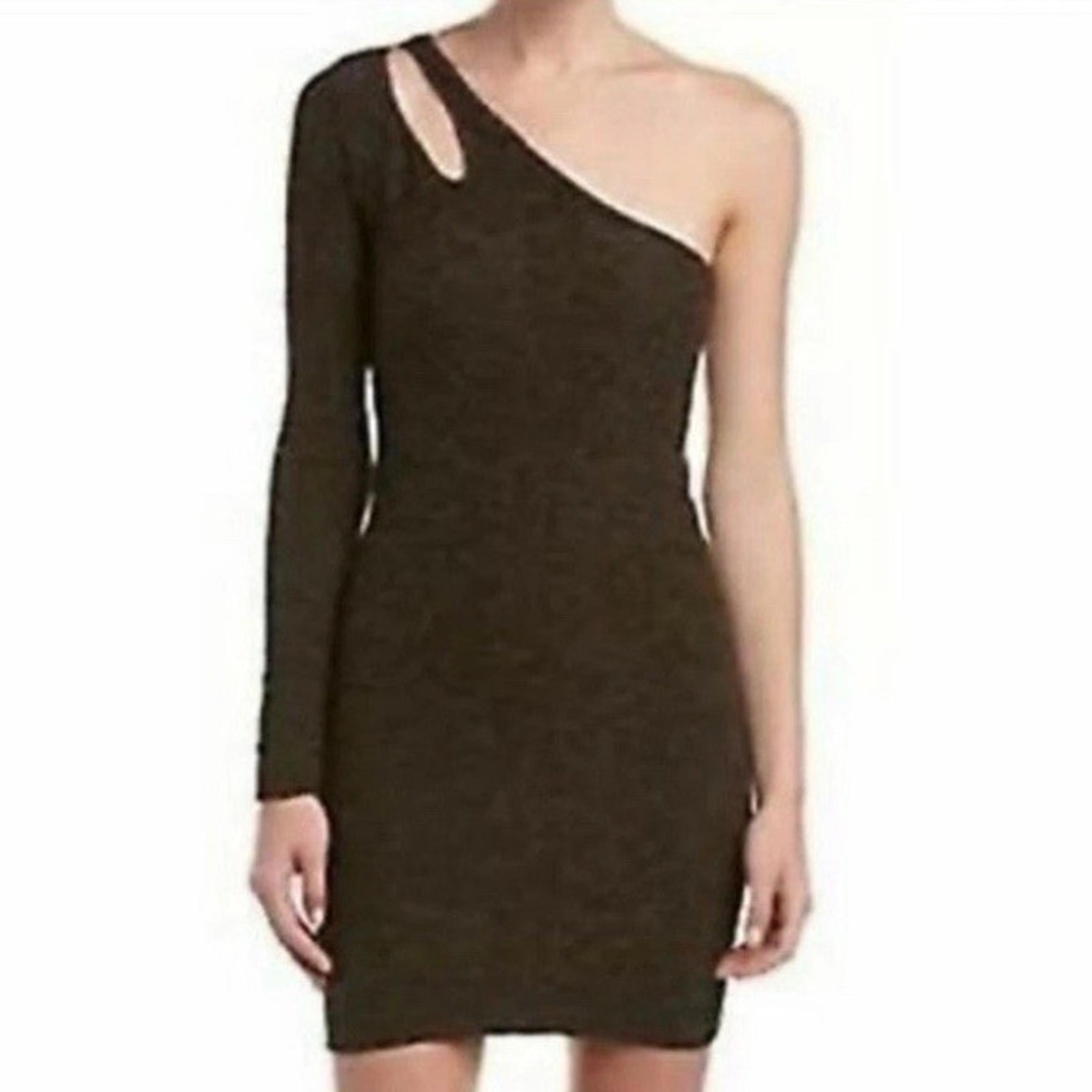 BCBGeneration Black Bodycon 1 long sleeve mini dress sz small S