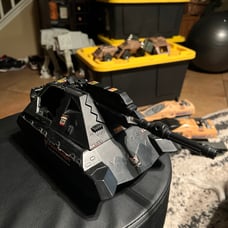 G.I. Joe IRON Panther Enemy Black Toy Military Tank Hasbro