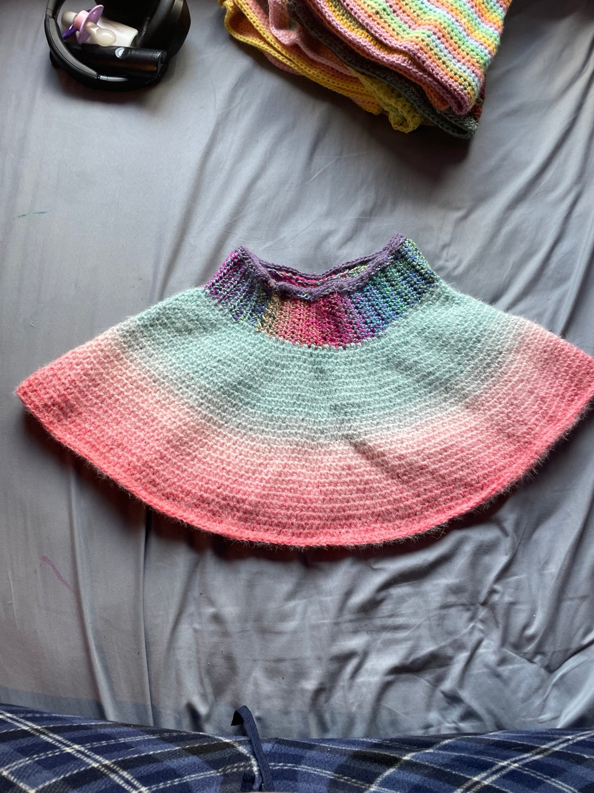 Handmade crochet skirt