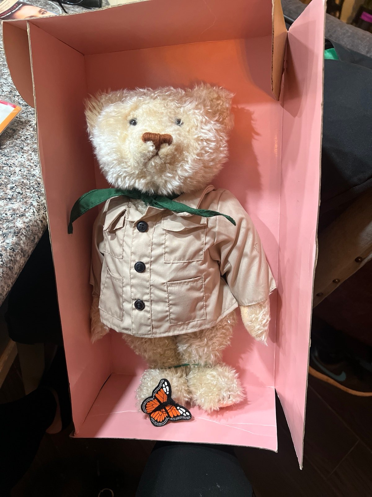 Vintage The Bialosky Treasury CommonWealth Toy & Novelty Co Teddy Bear 18 Plush