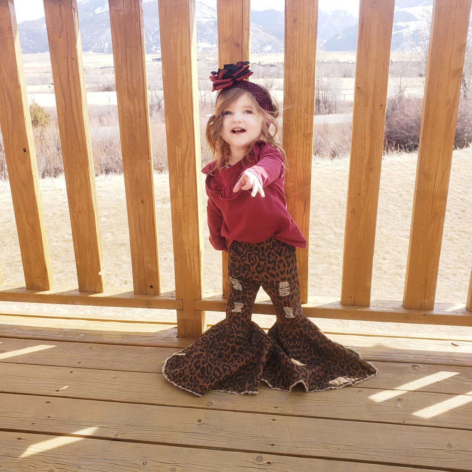 Chettah print bells