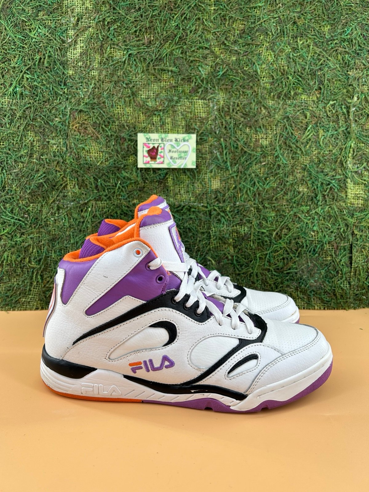 Fila KJ7 Phoneix Suns Kevin Johnson White Purple Orange Clemson