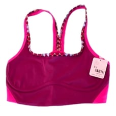 Free People FP Movement Run Remix Sports Bra Magenta Size S
