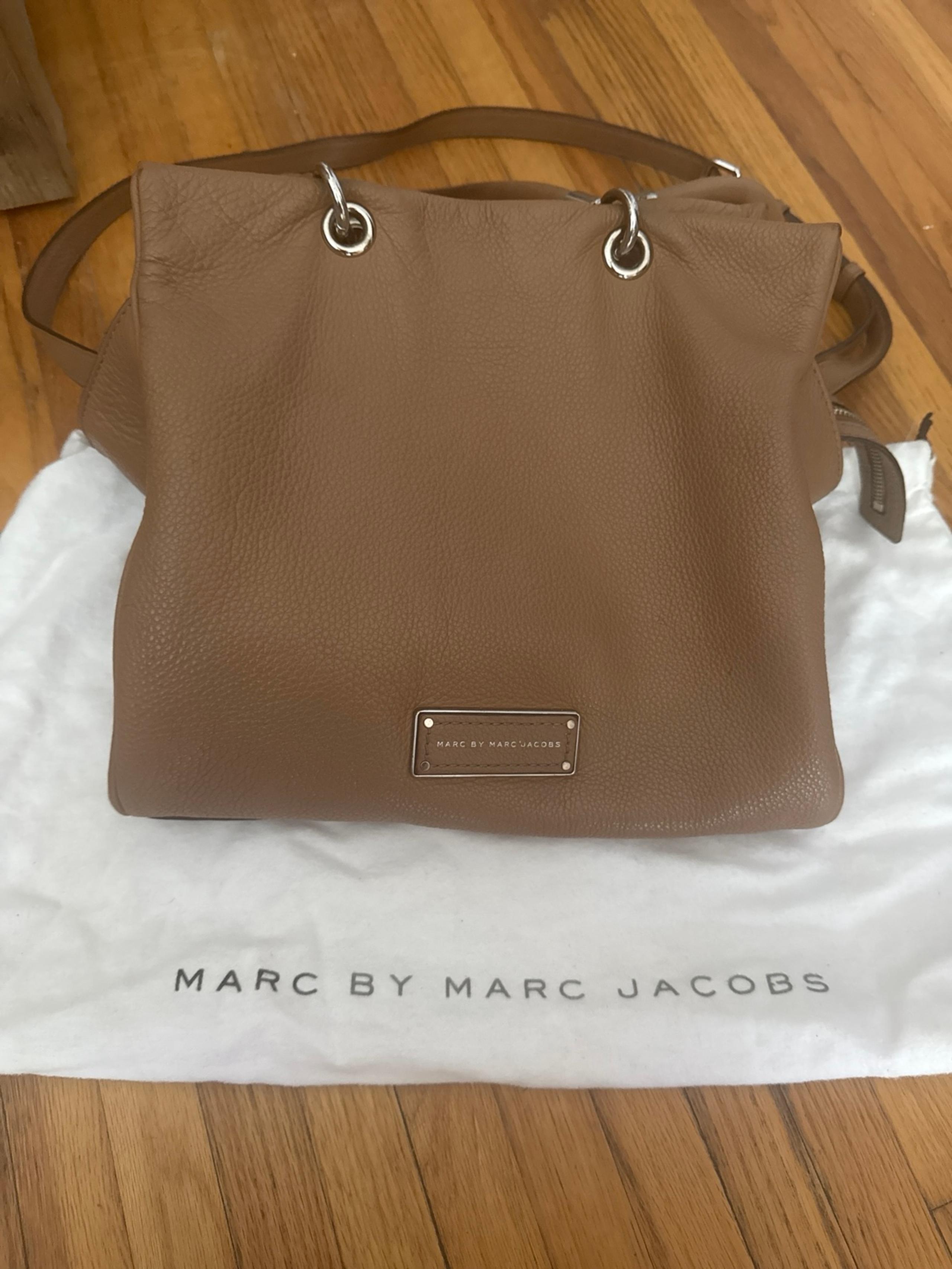 Marc by Marc Jacobs Large Leather Satchel Handbag
