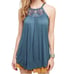 Anthropologie One September Halter Embroidered Sleeveless Top MEDIUM
