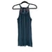 Anthropologie One September Halter Embroidered Sleeveless Top MEDIUM