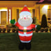 5 FT Christmas Inflatables Santa Claus Decorations Blow Up Yard with LED Lights