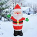 5 FT Christmas Inflatables Santa Claus Decorations Blow Up Yard with LED Lights