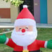 5 FT Christmas Inflatables Santa Claus Decorations Blow Up Yard with LED Lights