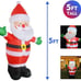 5 FT Christmas Inflatables Santa Claus Decorations Blow Up Yard with LED Lights