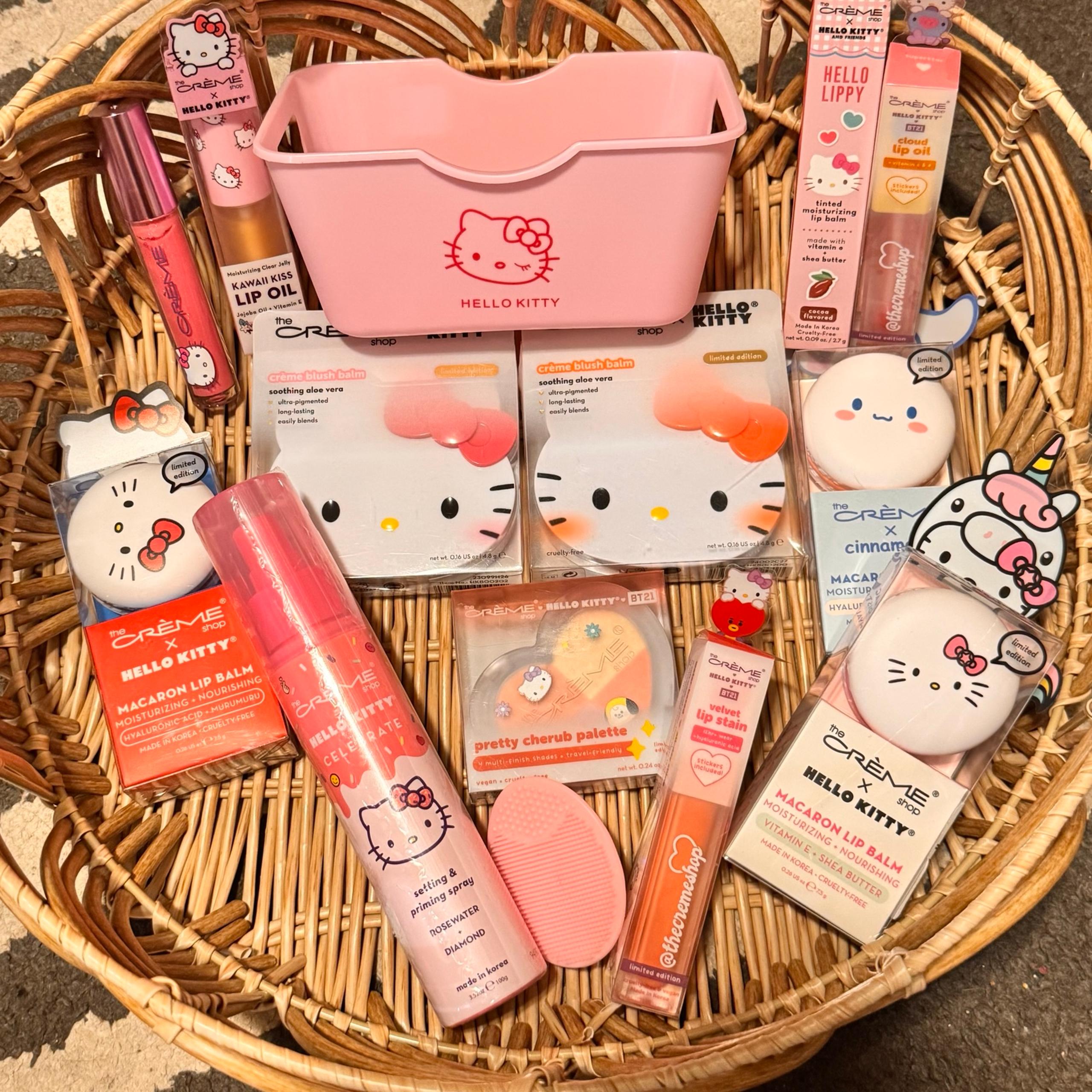 the crème shop x hello kitty makeup bundle lot