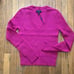 rag and bone Deep V-neck Cashmere Sweater Size S