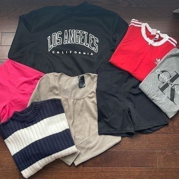 American Eagle Yogaliscous H&M Adidas Calvin Klein Bundle Size Small 7 Pieces