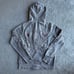 Vintage Y2K Grey Vertigo Paris Full Zip Hoodie Size Large