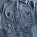 Vintage Y2K Grey Vertigo Paris Full Zip Hoodie Size Large