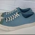Converse Jack Purcell Light Blue & White Lowtop Sneakers Mens 8.5 Womens 10