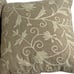 Arhaus Carlisle Linen Crewel Embroidered Floral Throw Pillow Set of 3