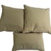 Arhaus Carlisle Linen Crewel Embroidered Floral Throw Pillow Set of 3