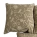 Arhaus Carlisle Linen Crewel Embroidered Floral Throw Pillow Set of 3