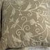 Arhaus Carlisle Linen Crewel Embroidered Floral Throw Pillow Set of 3