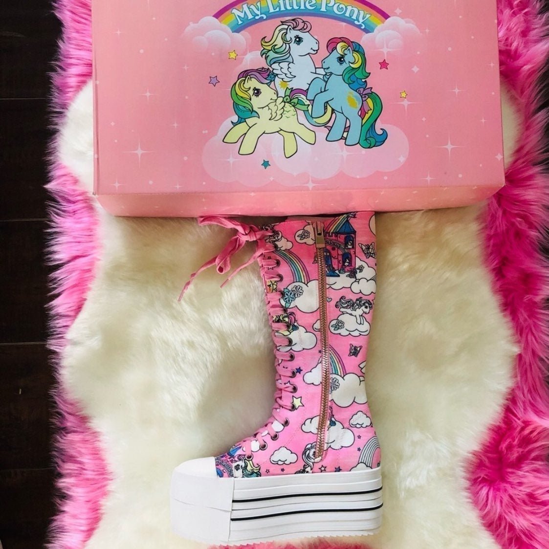 Women’s My Little Pony Platform Sneakers